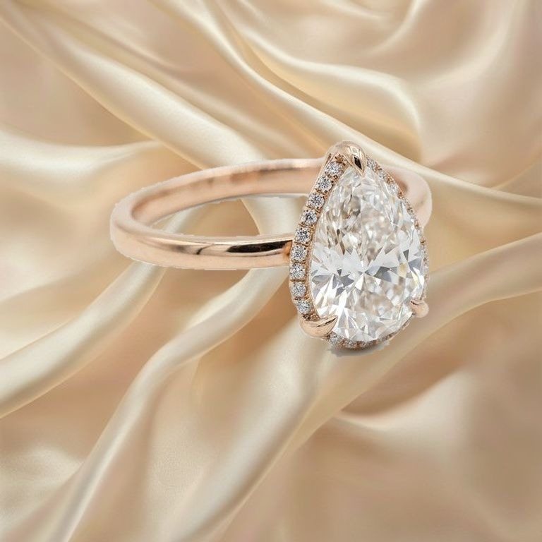 Custom engagement ring craftsmanship at Jewelry by Allen Joseph, serving Wyckoff, NJ