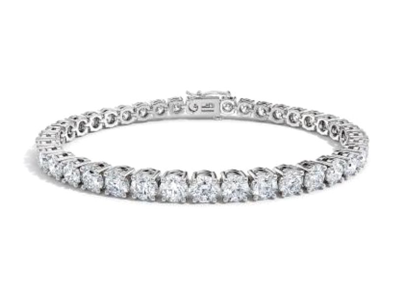 Classic Tennis Bracelet in white gold